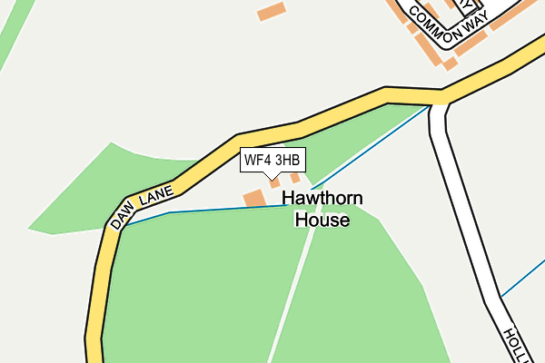 WF4 3HB map - OS OpenMap – Local (Ordnance Survey) WF4 3HB map - OS OpenMap – Local (Ordnance Survey)