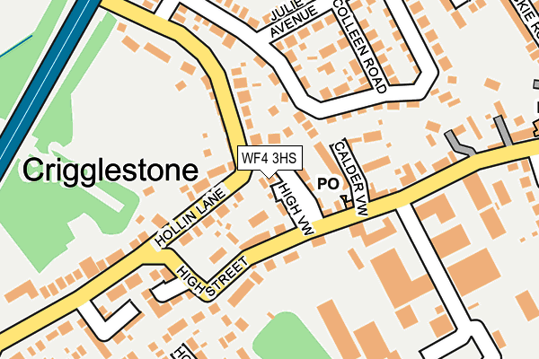 WF4 3HS map - OS OpenMap – Local (Ordnance Survey) WF4 3HS map - OS OpenMap – Local (Ordnance Survey)
