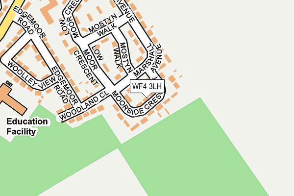 WF4 3LH map - OS OpenMap – Local (Ordnance Survey) WF4 3LH map - OS OpenMap – Local (Ordnance Survey)