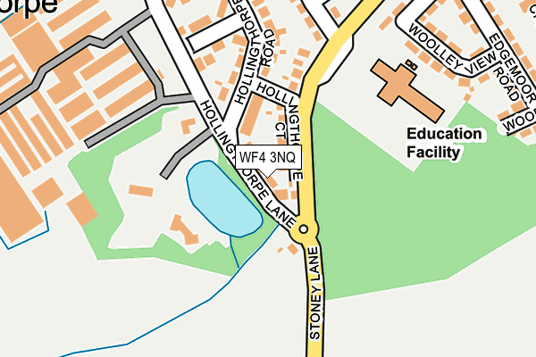 WF4 3NQ map - OS OpenMap – Local (Ordnance Survey) WF4 3NQ map - OS OpenMap – Local (Ordnance Survey)