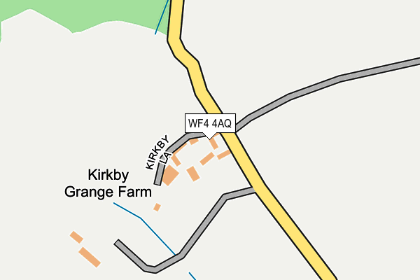 WF4 4AQ map - OS OpenMap – Local (Ordnance Survey) WF4 4AQ map - OS OpenMap – Local (Ordnance Survey)