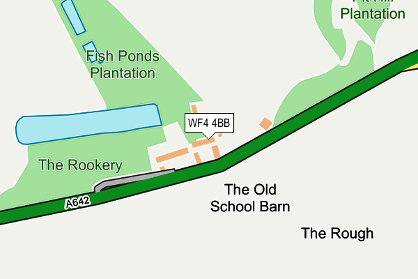 WF4 4BB map - OS OpenMap – Local (Ordnance Survey) WF4 4BB map - OS OpenMap – Local (Ordnance Survey)