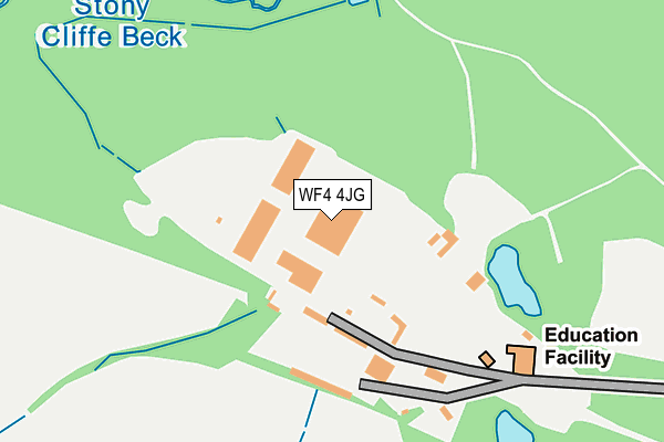 WF4 4JG map - OS OpenMap – Local (Ordnance Survey) WF4 4JG map - OS OpenMap – Local (Ordnance Survey)