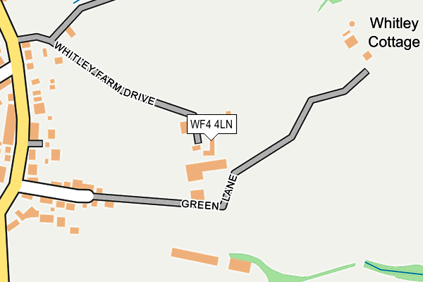 WF4 4LN map - OS OpenMap – Local (Ordnance Survey) WF4 4LN map - OS OpenMap – Local (Ordnance Survey)
