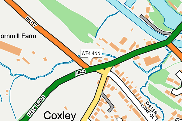 WF4 4NN map - OS OpenMap – Local (Ordnance Survey) WF4 4NN map - OS OpenMap – Local (Ordnance Survey)