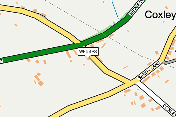WF4 4PS map - OS OpenMap – Local (Ordnance Survey) WF4 4PS map - OS OpenMap – Local (Ordnance Survey)