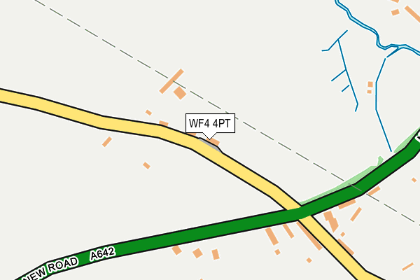WF4 4PT map - OS OpenMap – Local (Ordnance Survey) WF4 4PT map - OS OpenMap – Local (Ordnance Survey)