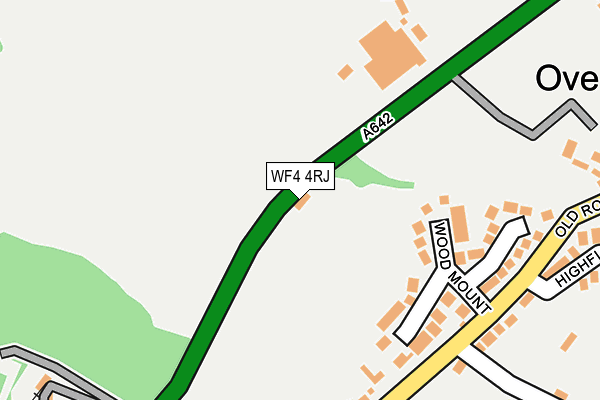 WF4 4RJ map - OS OpenMap – Local (Ordnance Survey) WF4 4RJ map - OS OpenMap – Local (Ordnance Survey)