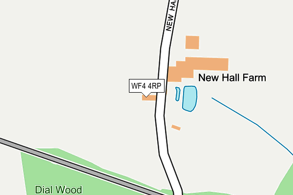 WF4 4RP map - OS OpenMap – Local (Ordnance Survey) WF4 4RP map - OS OpenMap – Local (Ordnance Survey)