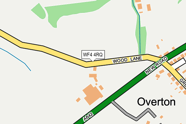 WF4 4RQ map - OS OpenMap – Local (Ordnance Survey) WF4 4RQ map - OS OpenMap – Local (Ordnance Survey)