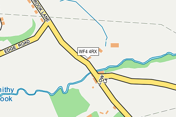 WF4 4RX map - OS OpenMap – Local (Ordnance Survey) WF4 4RX map - OS OpenMap – Local (Ordnance Survey)