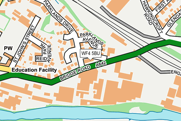 WF4 5BU map - OS OpenMap – Local (Ordnance Survey) WF4 5BU map - OS OpenMap – Local (Ordnance Survey)