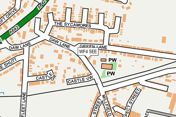 WF4 5EE map - OS OpenMap – Local (Ordnance Survey) WF4 5EE map - OS OpenMap – Local (Ordnance Survey)