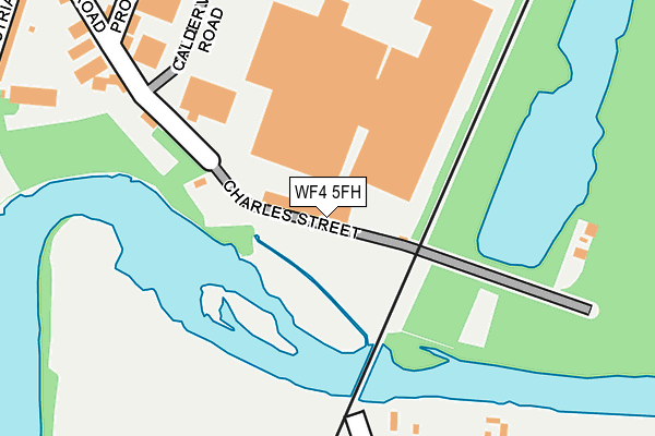 WF4 5FH map - OS OpenMap – Local (Ordnance Survey) WF4 5FH map - OS OpenMap – Local (Ordnance Survey)