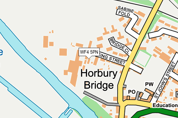 WF4 5PN map - OS OpenMap – Local (Ordnance Survey) WF4 5PN map - OS OpenMap – Local (Ordnance Survey)