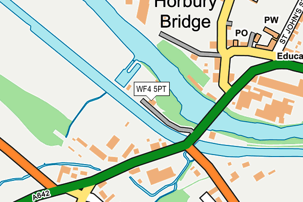 WF4 5PT map - OS OpenMap – Local (Ordnance Survey) WF4 5PT map - OS OpenMap – Local (Ordnance Survey)