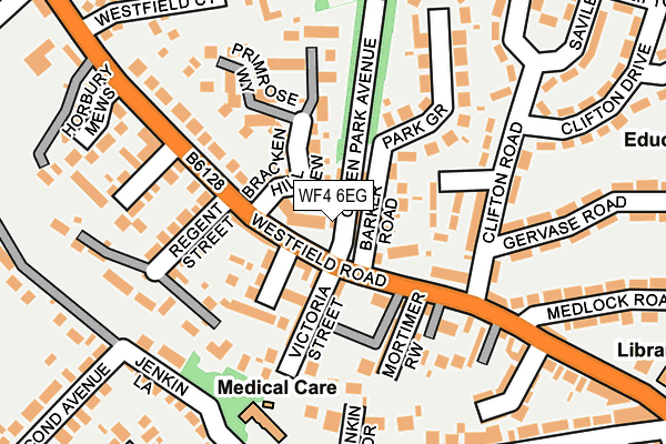 WF4 6EG map - OS OpenMap – Local (Ordnance Survey) WF4 6EG map - OS OpenMap – Local (Ordnance Survey)