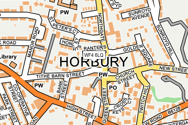 WF4 6LQ map - OS OpenMap – Local (Ordnance Survey) WF4 6LQ map - OS OpenMap – Local (Ordnance Survey)