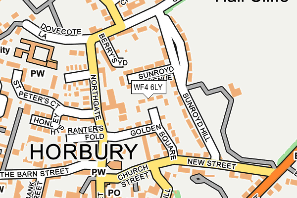 WF4 6LY map - OS OpenMap – Local (Ordnance Survey) WF4 6LY map - OS OpenMap – Local (Ordnance Survey)