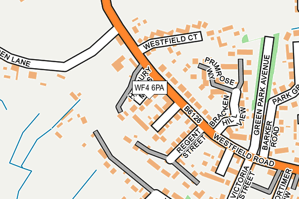 WF4 6PA map - OS OpenMap – Local (Ordnance Survey) WF4 6PA map - OS OpenMap – Local (Ordnance Survey)