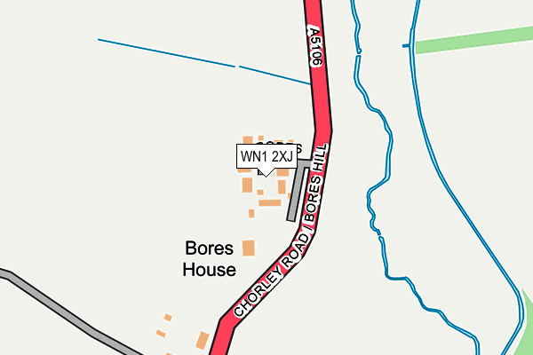 WN1 2XJ map - OS OpenMap – Local (Ordnance Survey) WN1 2XJ map - OS OpenMap – Local (Ordnance Survey)