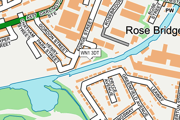 WN1 3DT map - OS OpenMap – Local (Ordnance Survey) WN1 3DT map - OS OpenMap – Local (Ordnance Survey)