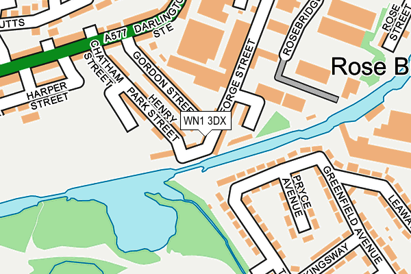 WN1 3DX map - OS OpenMap – Local (Ordnance Survey) WN1 3DX map - OS OpenMap – Local (Ordnance Survey)