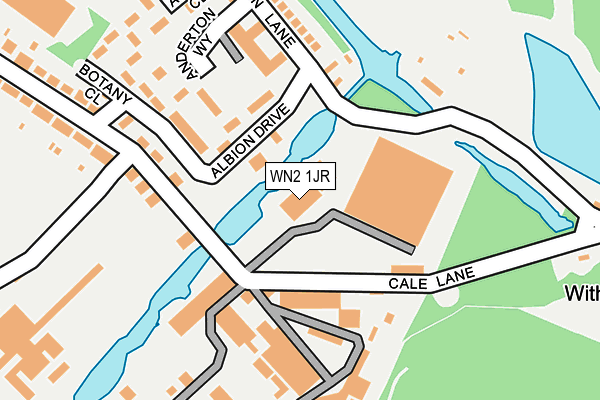 WN2 1JR map - OS OpenMap – Local (Ordnance Survey) WN2 1JR map - OS OpenMap – Local (Ordnance Survey)