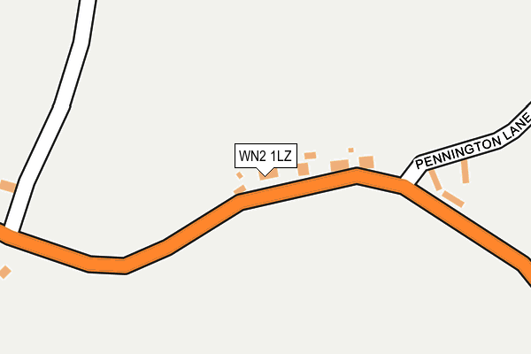 WN2 1LZ map - OS OpenMap – Local (Ordnance Survey) WN2 1LZ map - OS OpenMap – Local (Ordnance Survey)