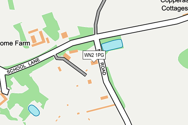WN2 1PG map - OS OpenMap – Local (Ordnance Survey) WN2 1PG map - OS OpenMap – Local (Ordnance Survey)