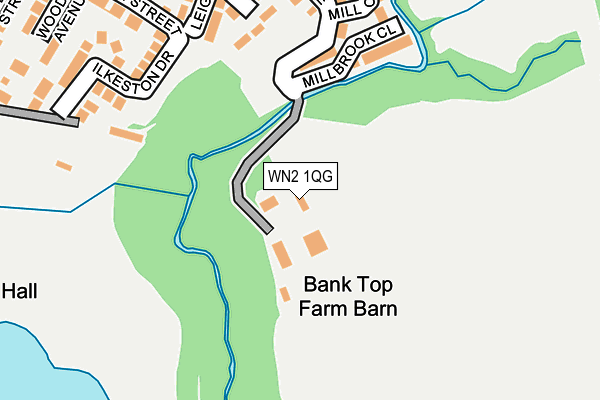 WN2 1QG map - OS OpenMap – Local (Ordnance Survey) WN2 1QG map - OS OpenMap – Local (Ordnance Survey)