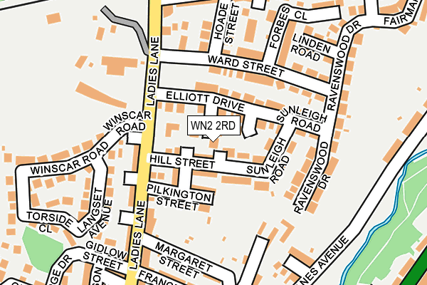 WN2 2RD map - OS OpenMap – Local (Ordnance Survey) WN2 2RD map - OS OpenMap – Local (Ordnance Survey)