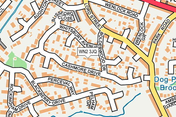 WN2 3JQ map - OS OpenMap – Local (Ordnance Survey) WN2 3JQ map - OS OpenMap – Local (Ordnance Survey)