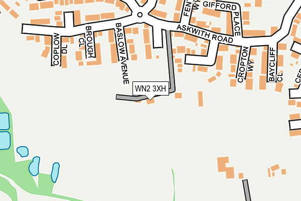 WN2 3XH map - OS OpenMap – Local (Ordnance Survey) WN2 3XH map - OS OpenMap – Local (Ordnance Survey)