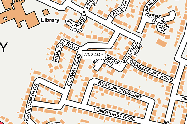 WN2 4QP map - OS OpenMap – Local (Ordnance Survey) WN2 4QP map - OS OpenMap – Local (Ordnance Survey)