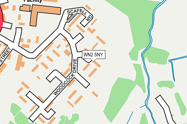 WN2 5NY map - OS OpenMap – Local (Ordnance Survey) WN2 5NY map - OS OpenMap – Local (Ordnance Survey)