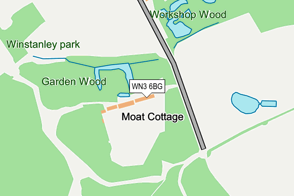 WN3 6BG map - OS OpenMap – Local (Ordnance Survey) WN3 6BG map - OS OpenMap – Local (Ordnance Survey)
