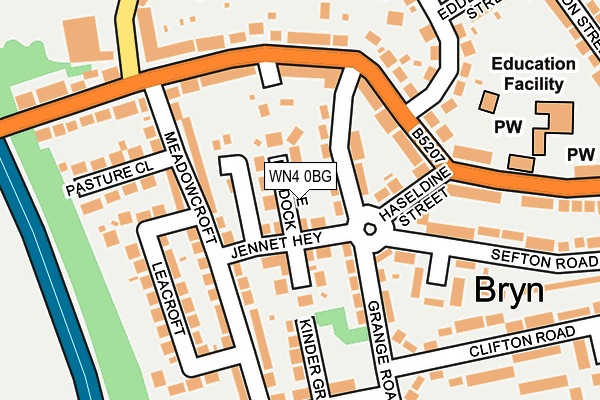 WN4 0BG map - OS OpenMap – Local (Ordnance Survey) WN4 0BG map - OS OpenMap – Local (Ordnance Survey)
