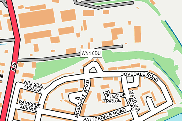 WN4 0DU map - OS OpenMap – Local (Ordnance Survey) WN4 0DU map - OS OpenMap – Local (Ordnance Survey)