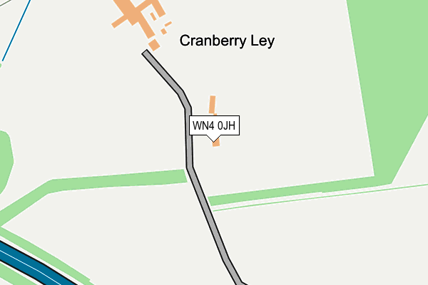WN4 0JH map - OS OpenMap – Local (Ordnance Survey) WN4 0JH map - OS OpenMap – Local (Ordnance Survey)