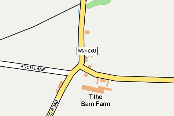 WN4 0XU map - OS OpenMap – Local (Ordnance Survey) WN4 0XU map - OS OpenMap – Local (Ordnance Survey)