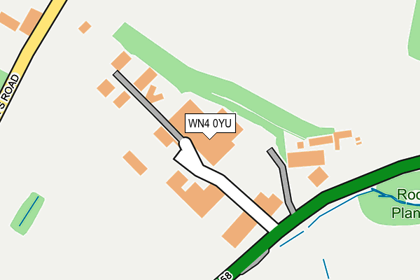 WN4 0YU map - OS OpenMap – Local (Ordnance Survey) WN4 0YU map - OS OpenMap – Local (Ordnance Survey)