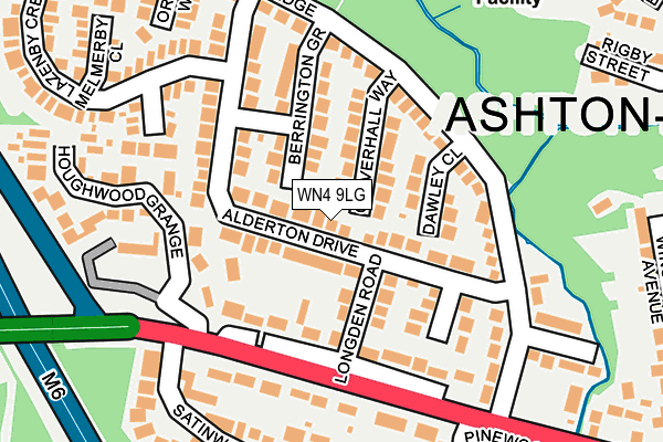 WN4 9LG map - OS OpenMap – Local (Ordnance Survey) WN4 9LG map - OS OpenMap – Local (Ordnance Survey)
