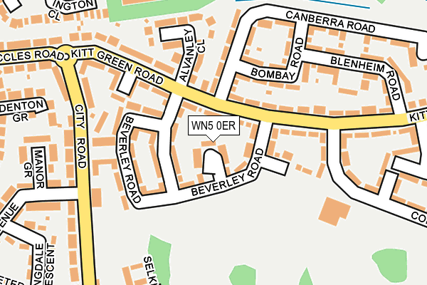 WN5 0ER map - OS OpenMap – Local (Ordnance Survey) WN5 0ER map - OS OpenMap – Local (Ordnance Survey)