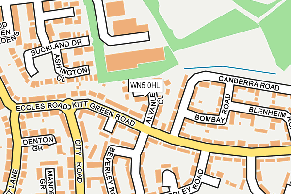 WN5 0HL map - OS OpenMap – Local (Ordnance Survey) WN5 0HL map - OS OpenMap – Local (Ordnance Survey)