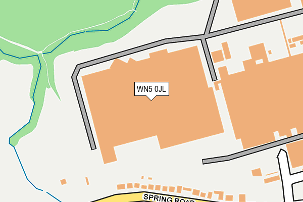 WN5 0JL map - OS OpenMap – Local (Ordnance Survey) WN5 0JL map - OS OpenMap – Local (Ordnance Survey)
