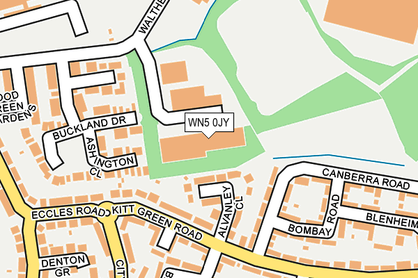 WN5 0JY map - OS OpenMap – Local (Ordnance Survey) WN5 0JY map - OS OpenMap – Local (Ordnance Survey)