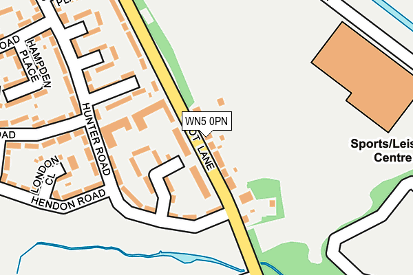 WN5 0PN map - OS OpenMap – Local (Ordnance Survey) WN5 0PN map - OS OpenMap – Local (Ordnance Survey)