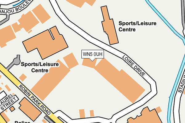 WN5 0UH map - OS OpenMap – Local (Ordnance Survey) WN5 0UH map - OS OpenMap – Local (Ordnance Survey)