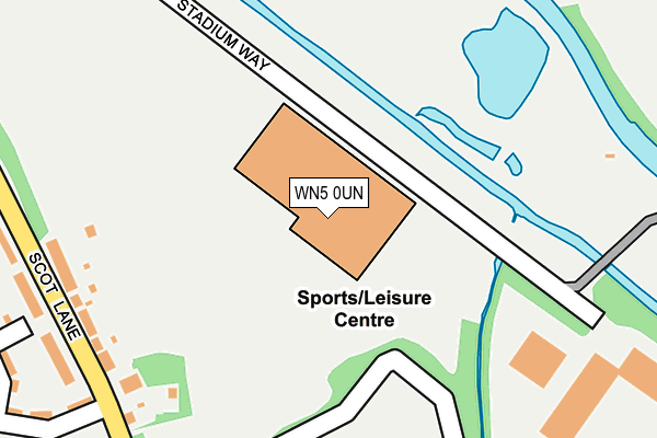 WN5 0UN map - OS OpenMap – Local (Ordnance Survey) WN5 0UN map - OS OpenMap – Local (Ordnance Survey)